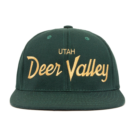 Deer Valley Snapback Hat