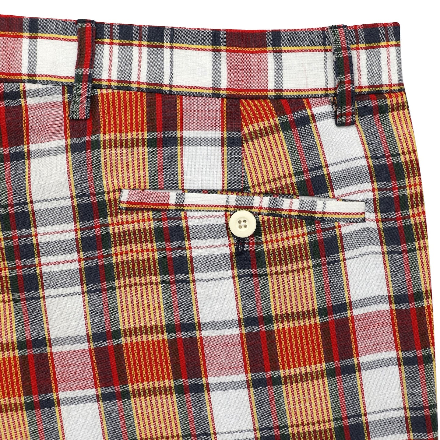 Cotton Madras Trousers