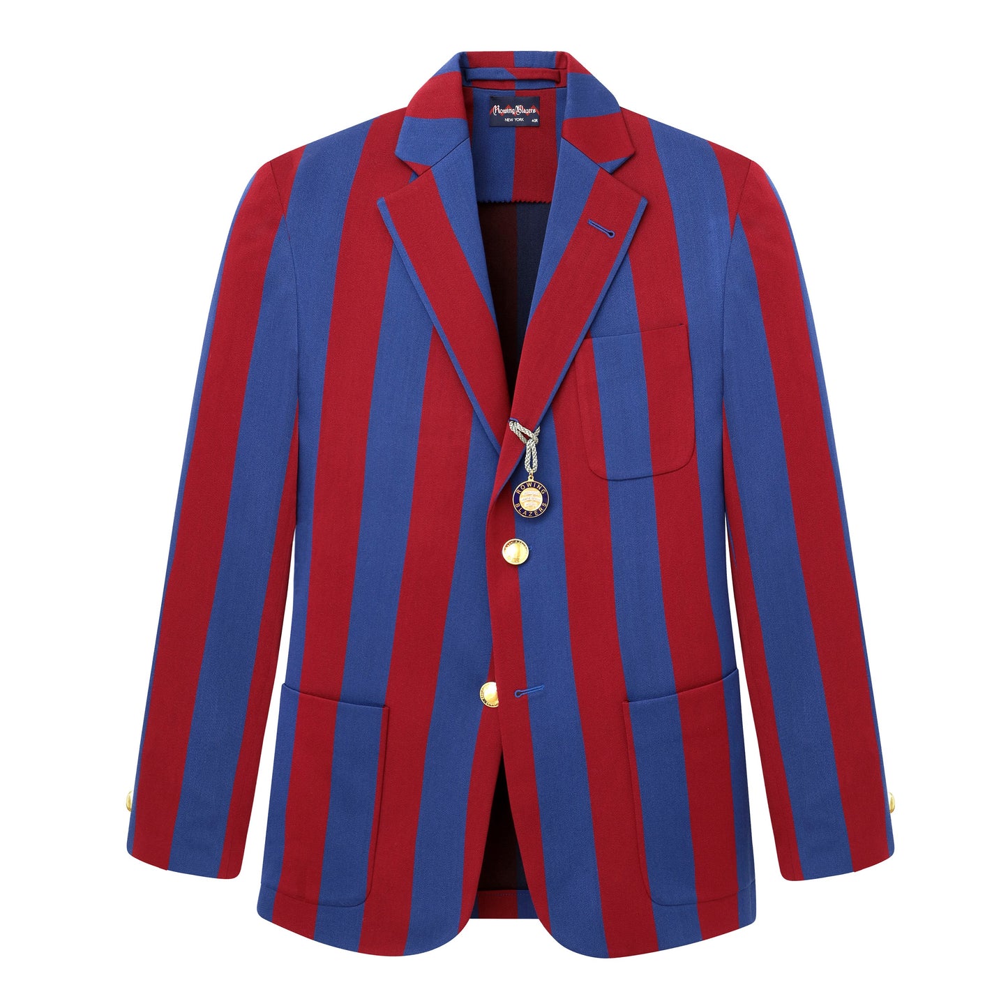 Red and Navy "Guards Stripe" Blazer