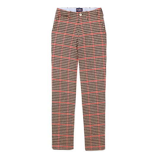 Tailored Gun Check Tweed Trousers