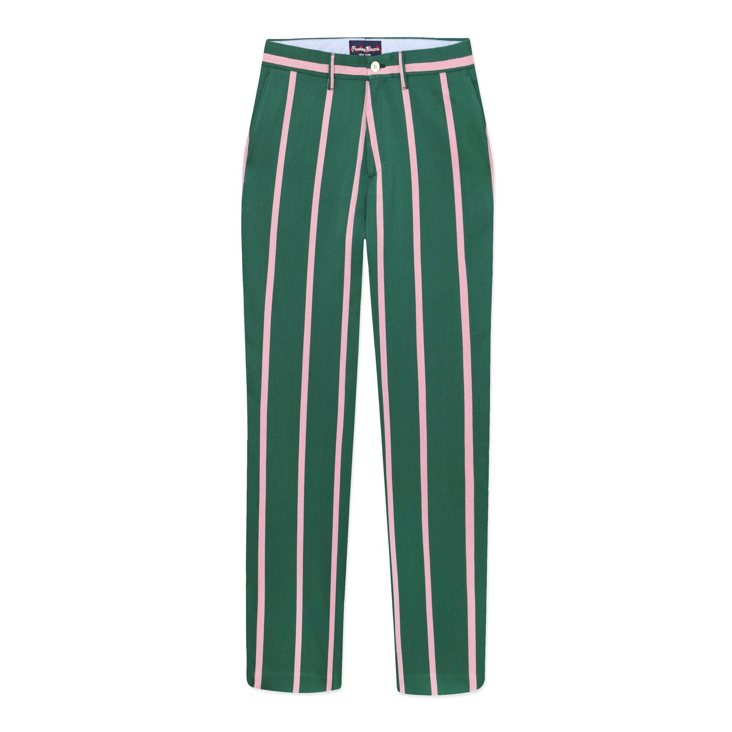 Green and Pink "1980 Stripe" Trousers