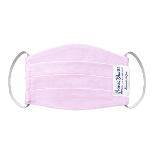 Pink Oxford Cloth Face Mask
