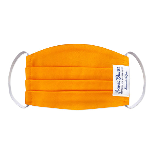 Gold Cotton Twill Face Mask