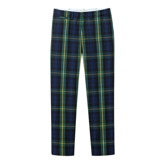 Gordon Modern Tartan Japanese Cotton Tailored Trousers