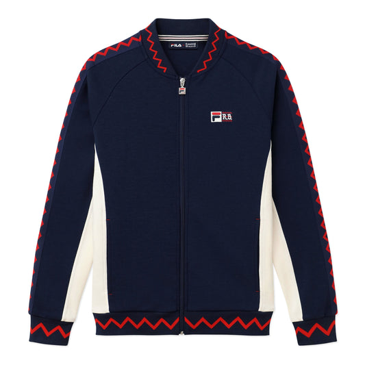 Rowing Blazers x FILA Limited Edition Zig-Zag Navy Agostino Jacket
