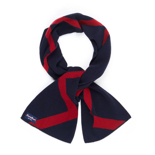 Zig-Zag Knitted Scarf