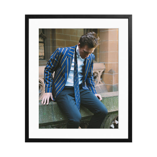 Slim Aarons "Sydney University Boat Club" Framed Print