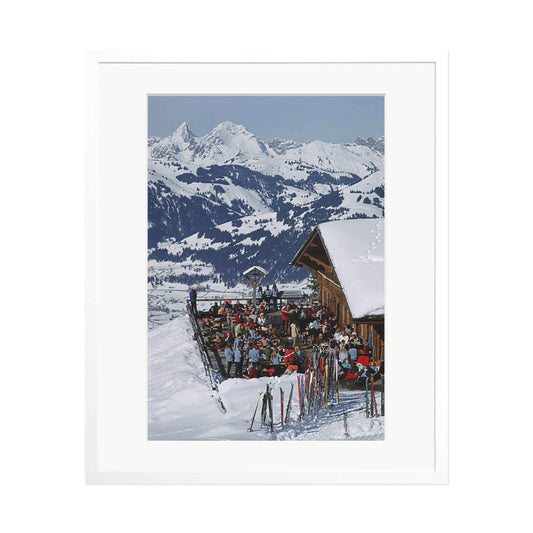 Slim Aarons "Eagle Club" Framed Print