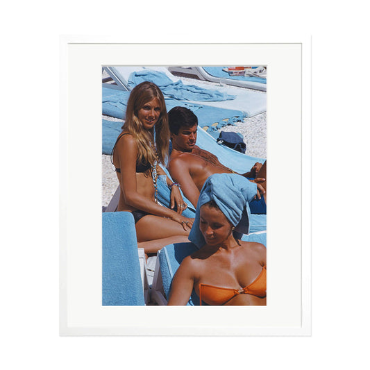 Slim Aarons "George Hamilton" Framed Print