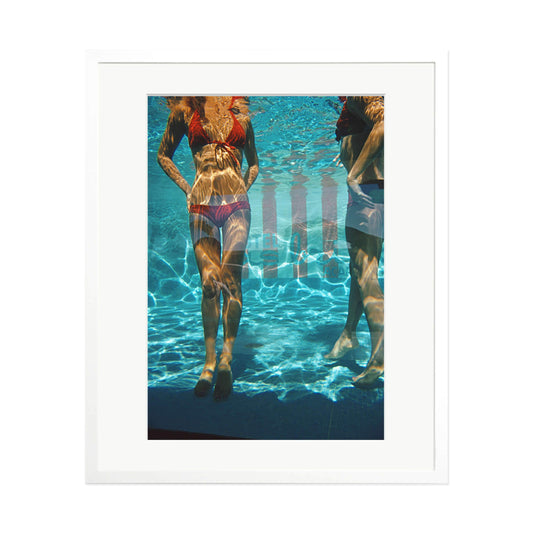 Slim Aarons "Pool At Las Brisas" Framed Print