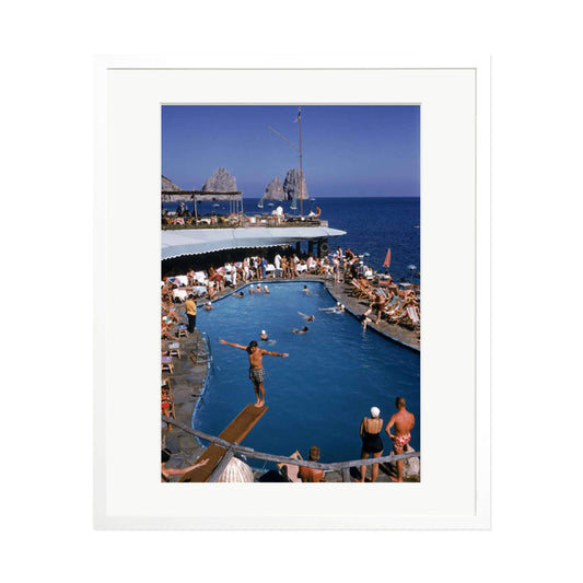 Slim Aarons "Marina Piccola" Framed Print