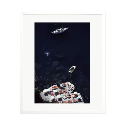 Slim Aarons "Italian Idyll" Framed Print