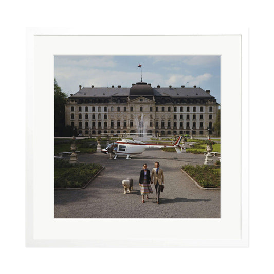 Slim Aarons "Schloss Furstenberg" Framed Print