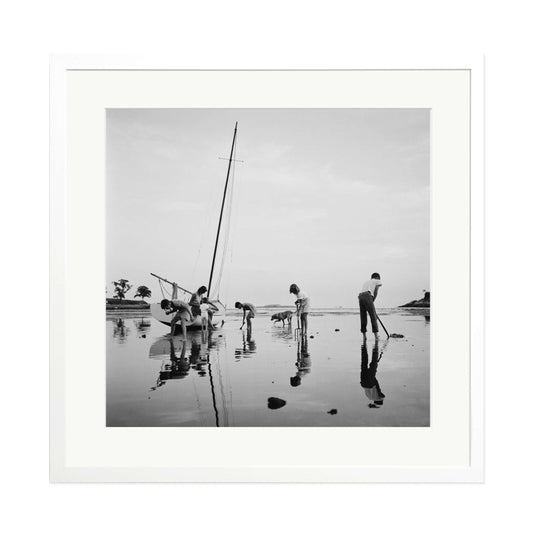 Slim Aarons "By The Sea" Framed Print