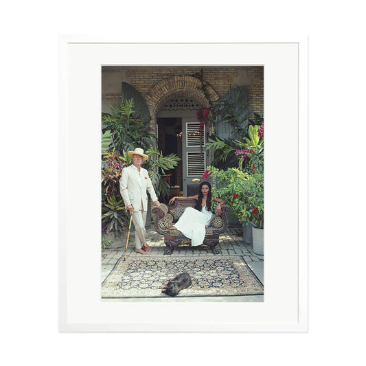 Slim Aarons "Olivier Coquelin" Framed Print