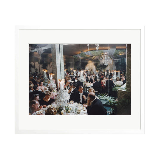 Slim Aarons "Romanoff Party" Framed Print