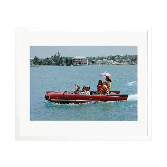 Slim Aarons "Sea Drive" Framed Print