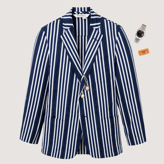 Byzantine Stripe Freshman Blazer