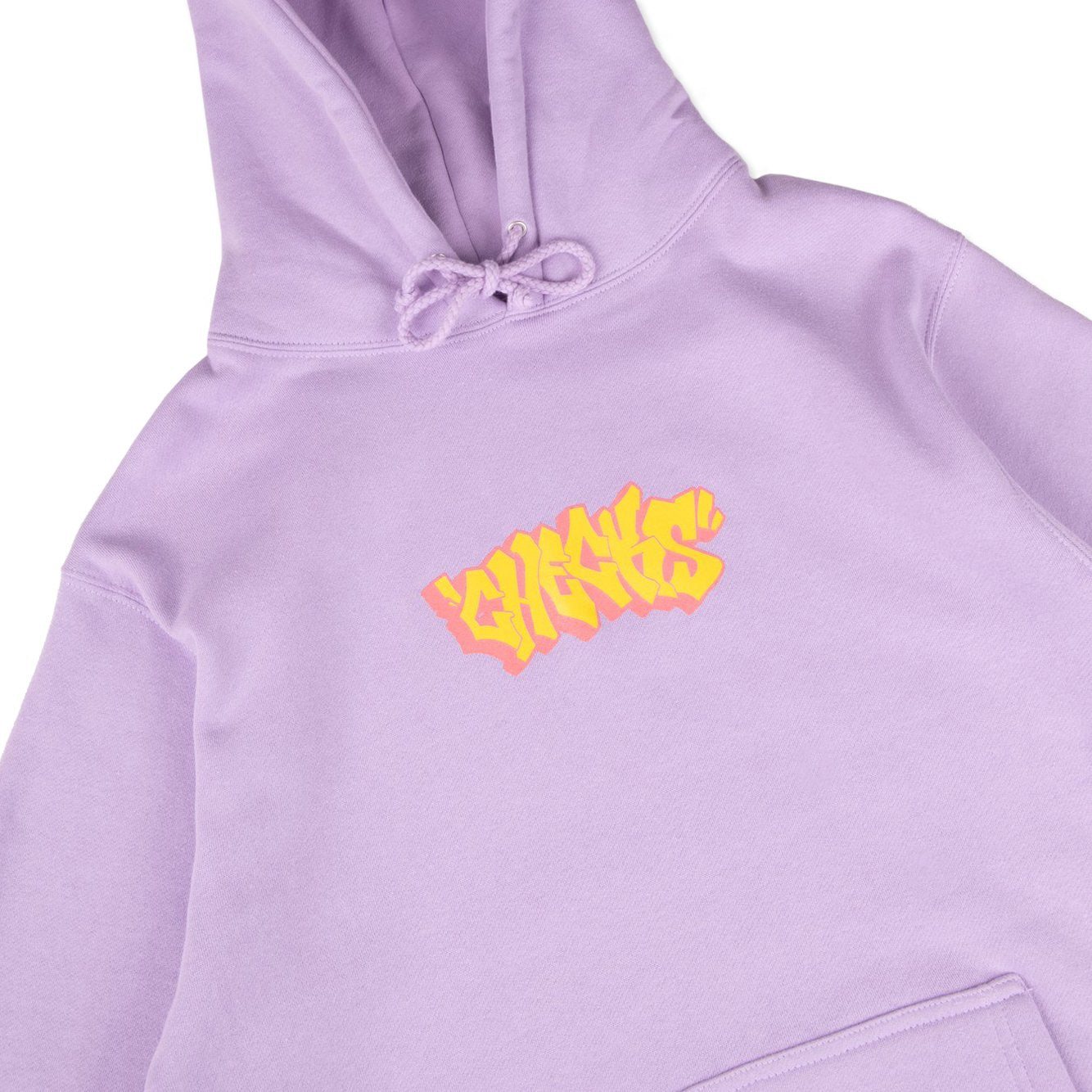 Checks Downtown Lavender Throw Up Hoodie