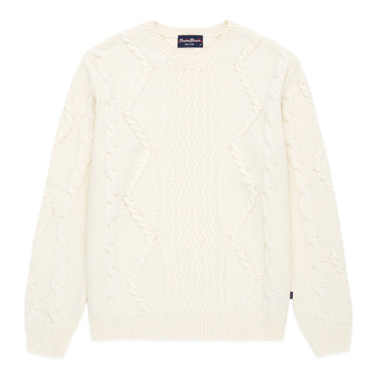 Men's Fisherman Cable Knit Sweater