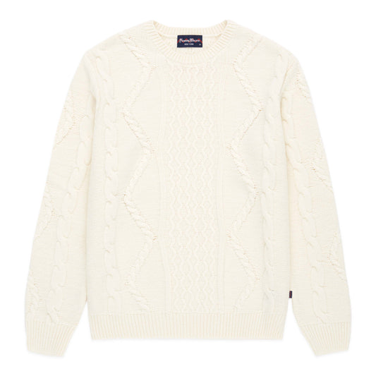 Men's Fisherman Cable Knit Sweater