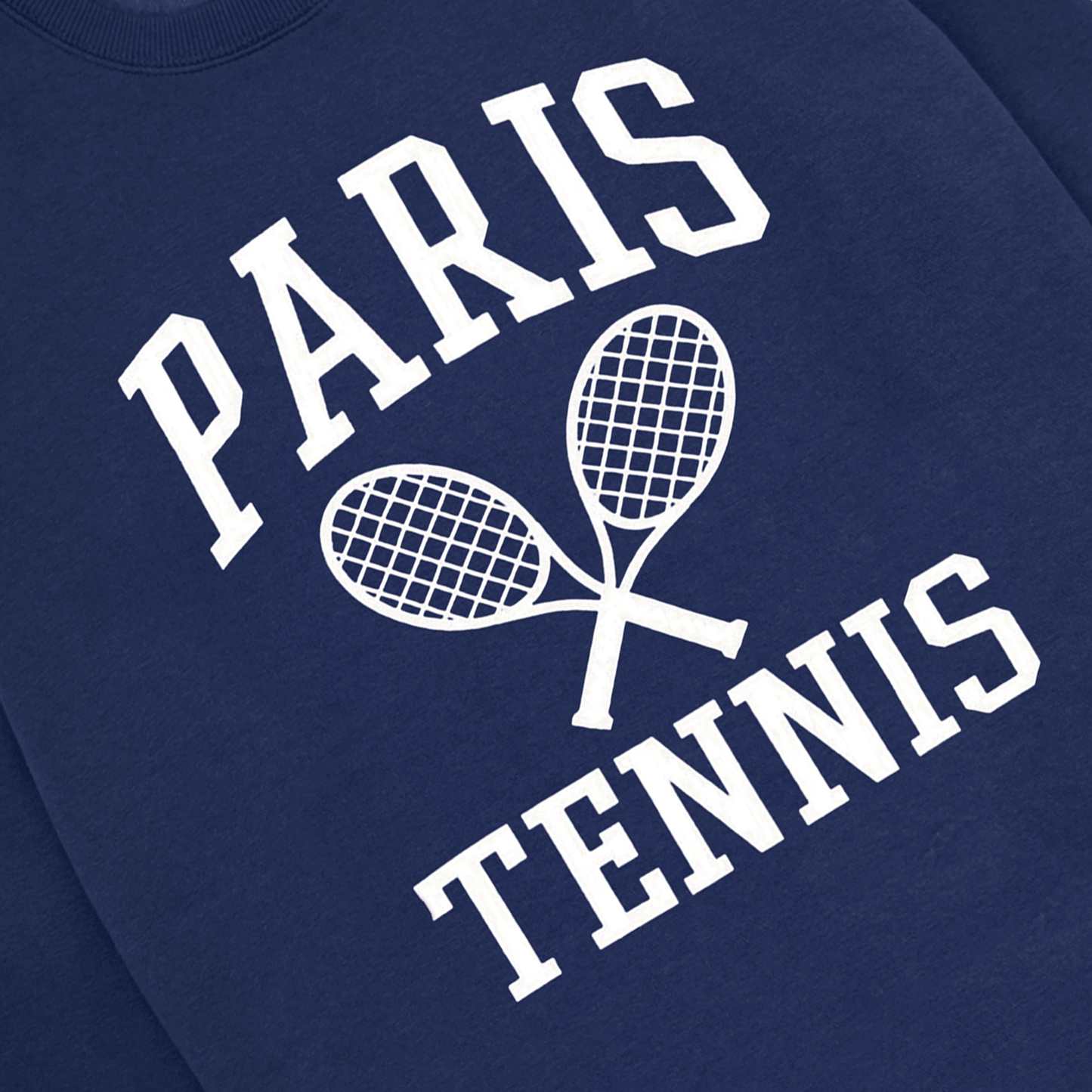 Paris Tennis Crewneck Sweatshirt