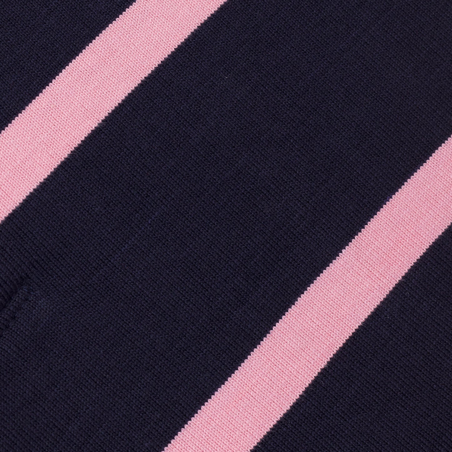 Navy and pink stripes.