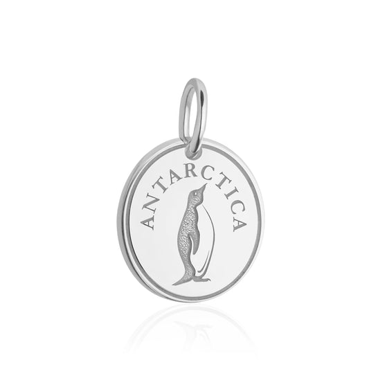 Antarctica Passport Stamp Charm