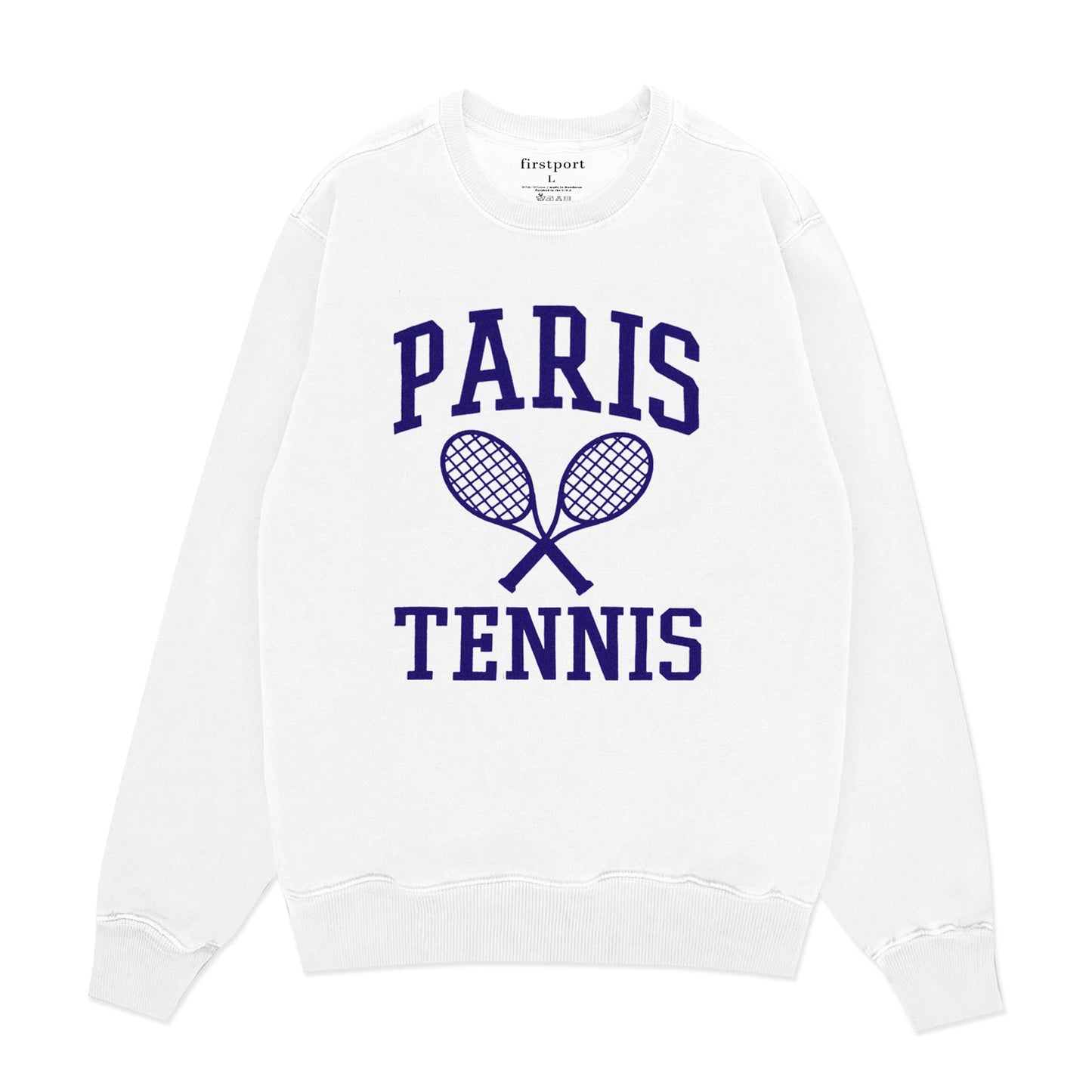 Paris Tennis Crewneck Sweatshirt