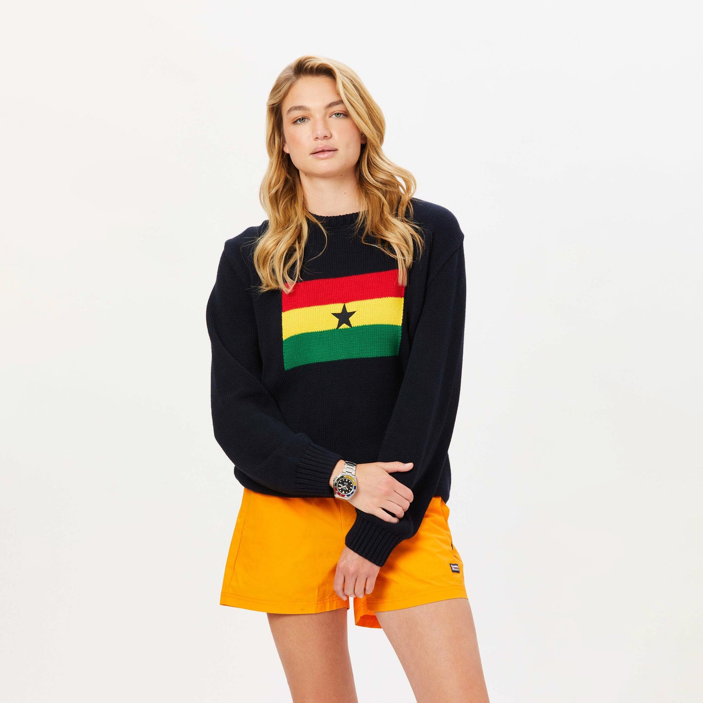 Knitted Flag Sweater