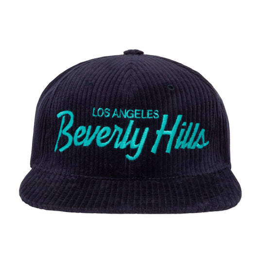 Beverly Hills Corduroy Snapback Hat