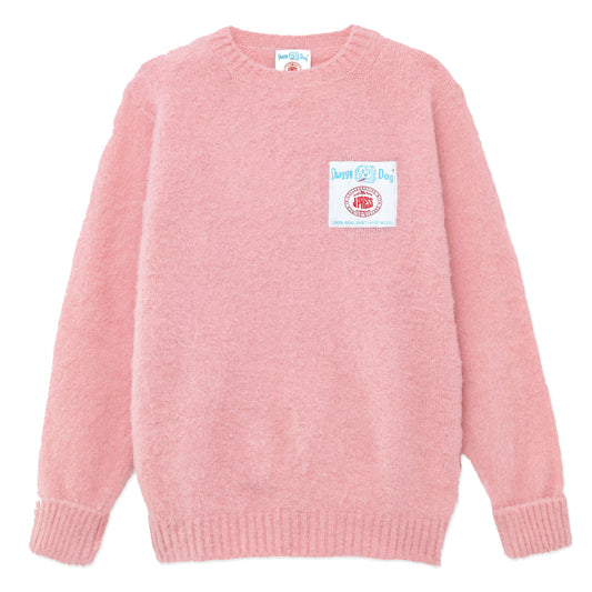 Shaggy Dog Sweater (Pink)- JPress X Rowing Blazers