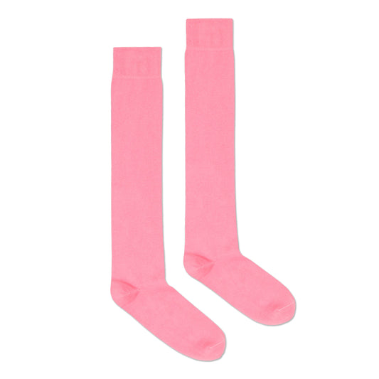 Over-The-Knee Pink Socks