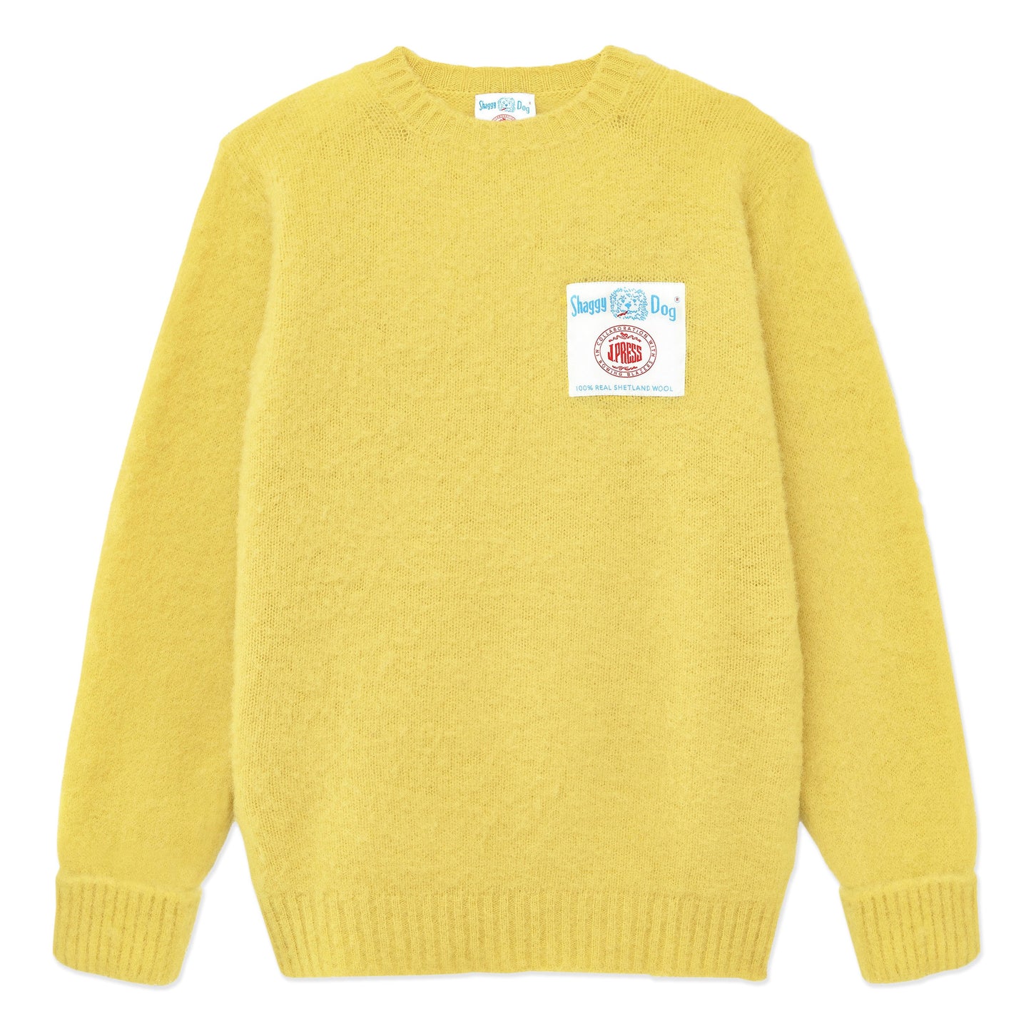 Shaggy Dog Sweater (Yellow)- JPress X Rowing Blazers