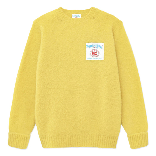 Shaggy Dog Sweater (Yellow)- JPress X Rowing Blazers