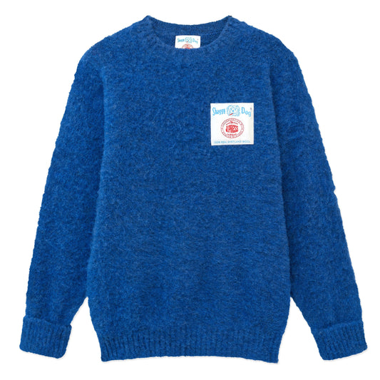 Shaggy Dog Sweater (Blue)- JPress X Rowing Blazers