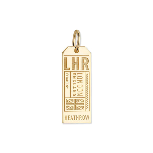 LHR London Luggage Tag Charm