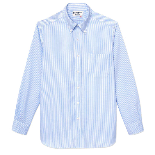 Striped Oxford Button-Down Shirt