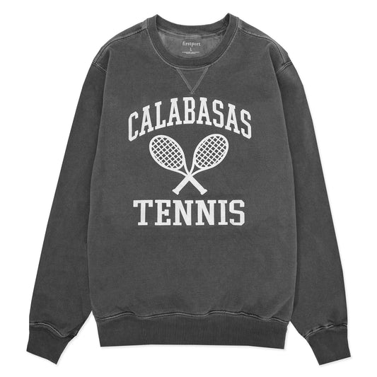Calabasas Tennis Overdye Crewneck Sweatshirt