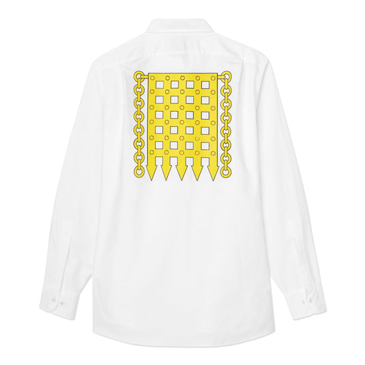 White Portcullis Oxford Shirt
