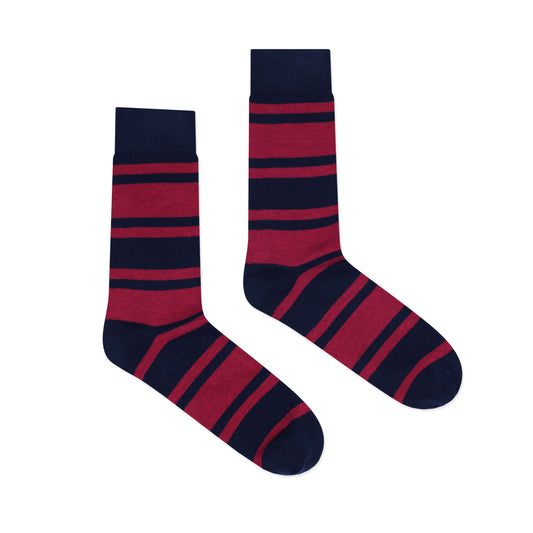 Engineers Stripe Dress Socks