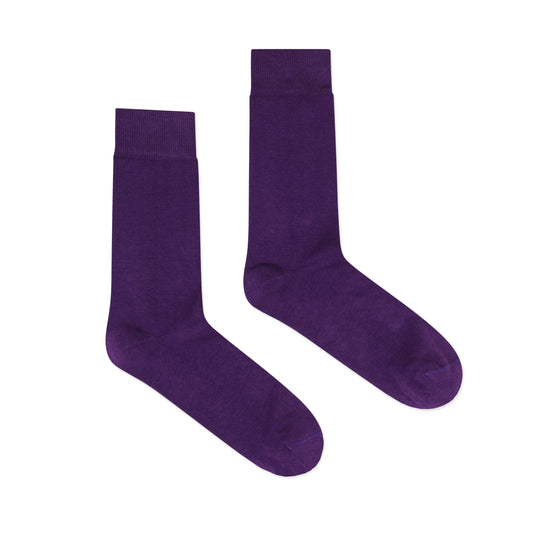 Purple Dress Socks