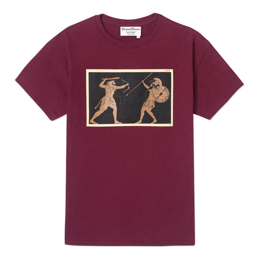 Burgundy Hercules Tee
