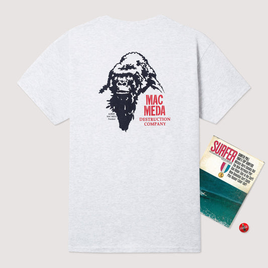 Mac Meda Heather Grey Albert Head Tee