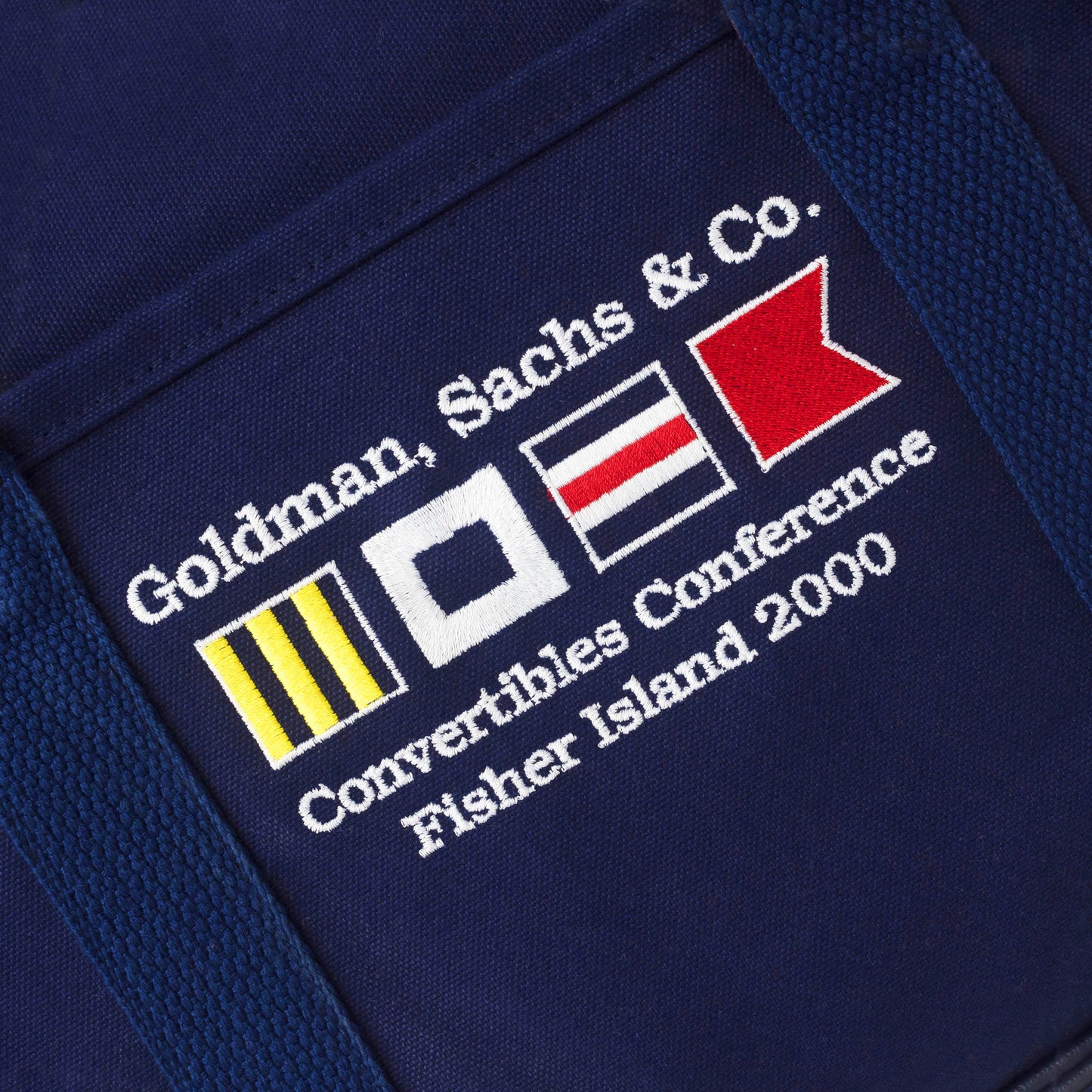 Vintage Goldman, Sachs & Co. Overnight Bag